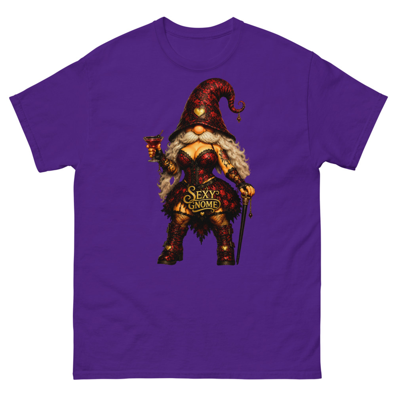 Unisex classic tee Gnome Sexy Red
