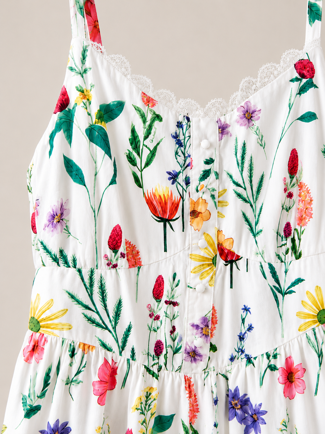 Floral Plus Size Midi Dress