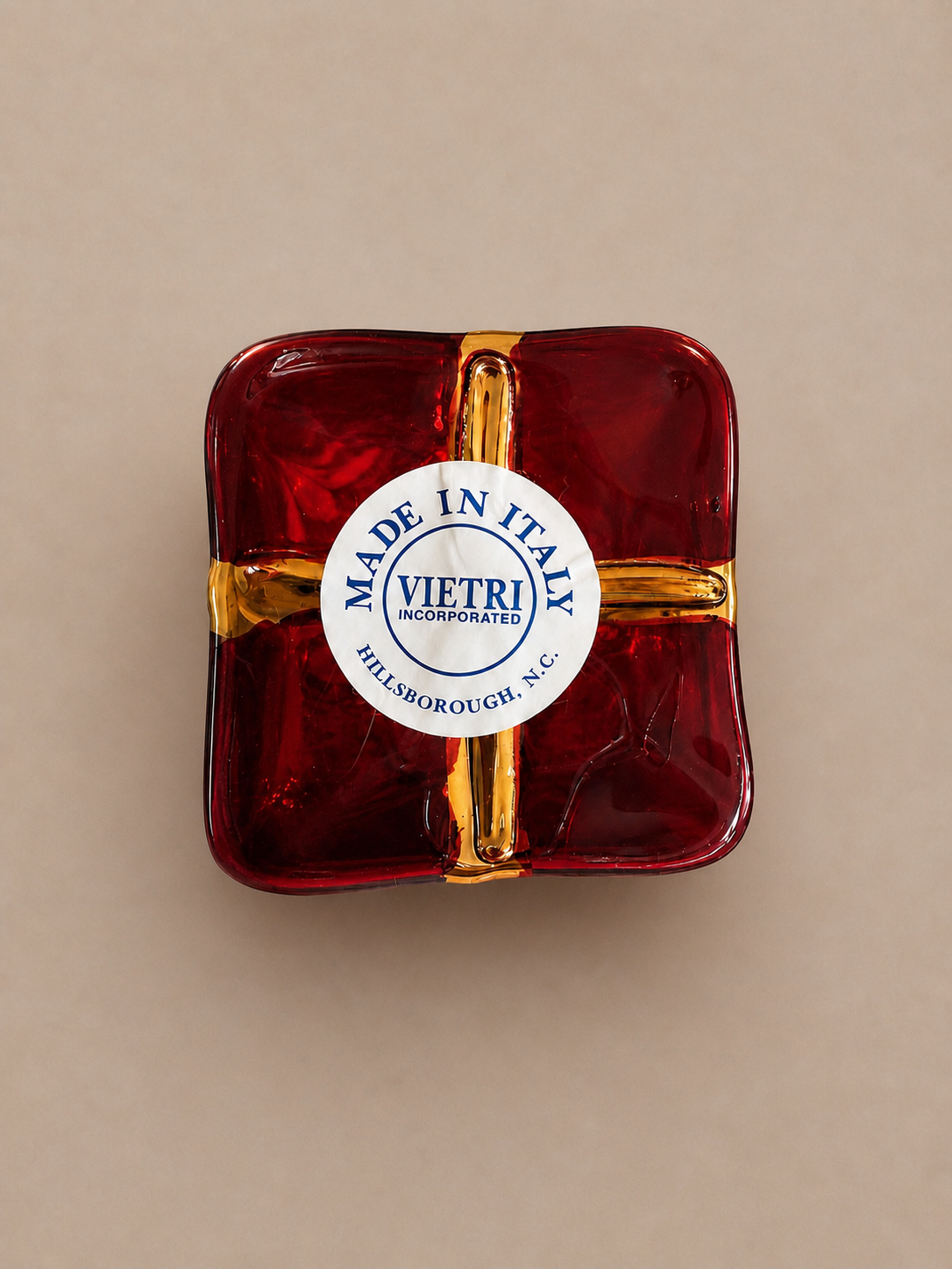 Vietri Italian Glass Gift Box 