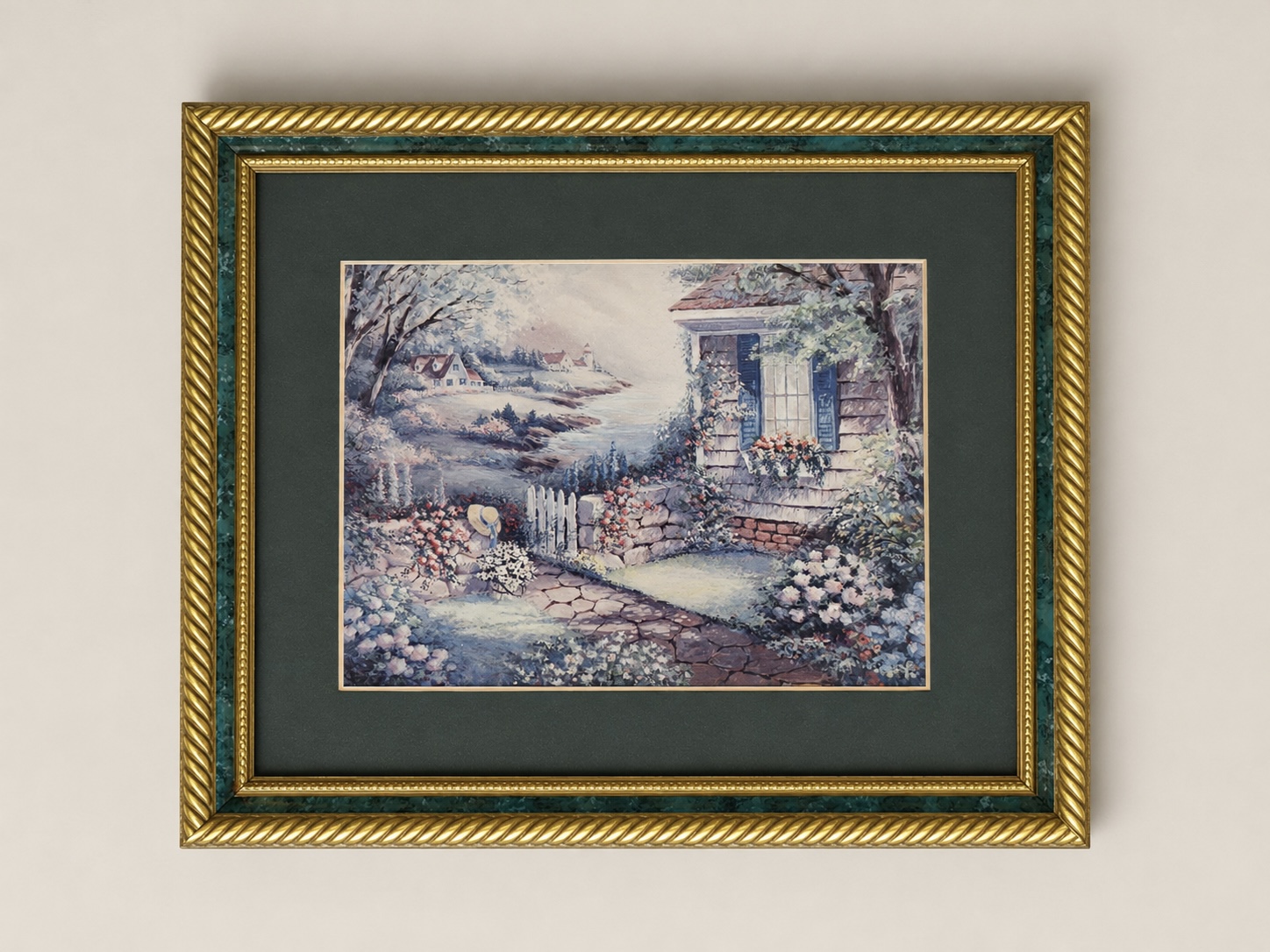 Whimsical House Framed Art Set