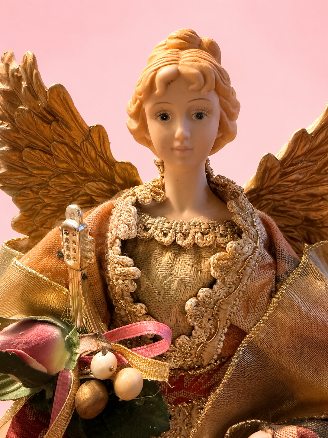Vintage Elegant Angel Figurine