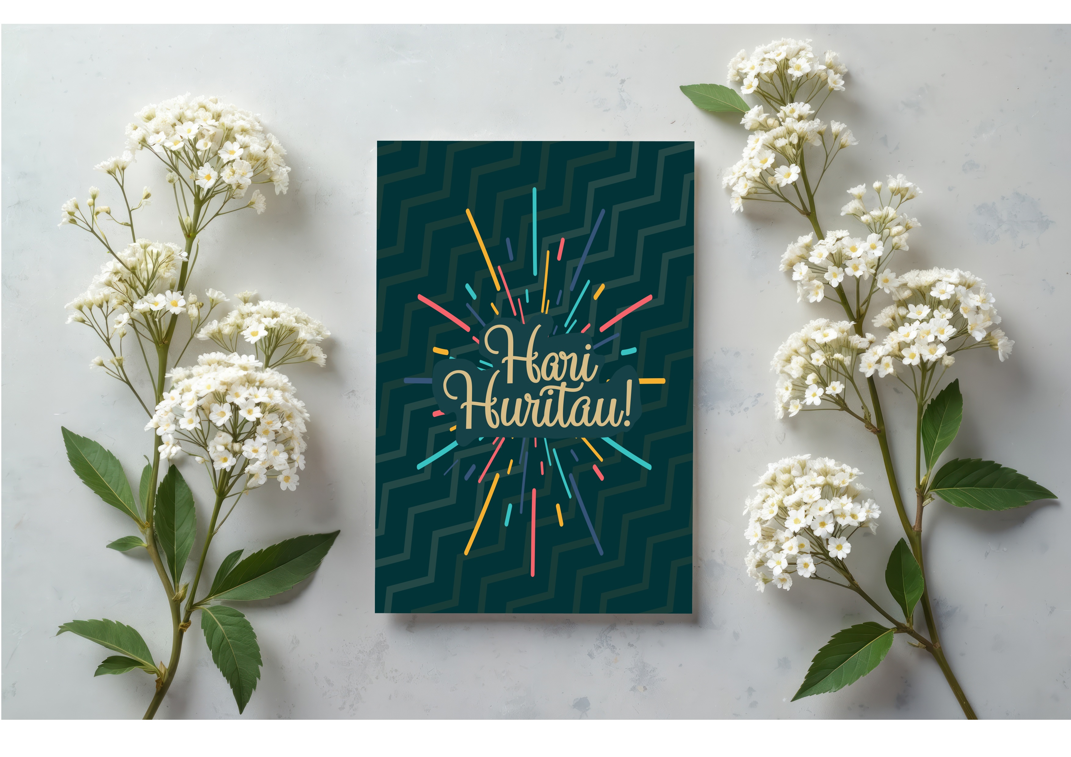 Hari Huritau Greeting Card
