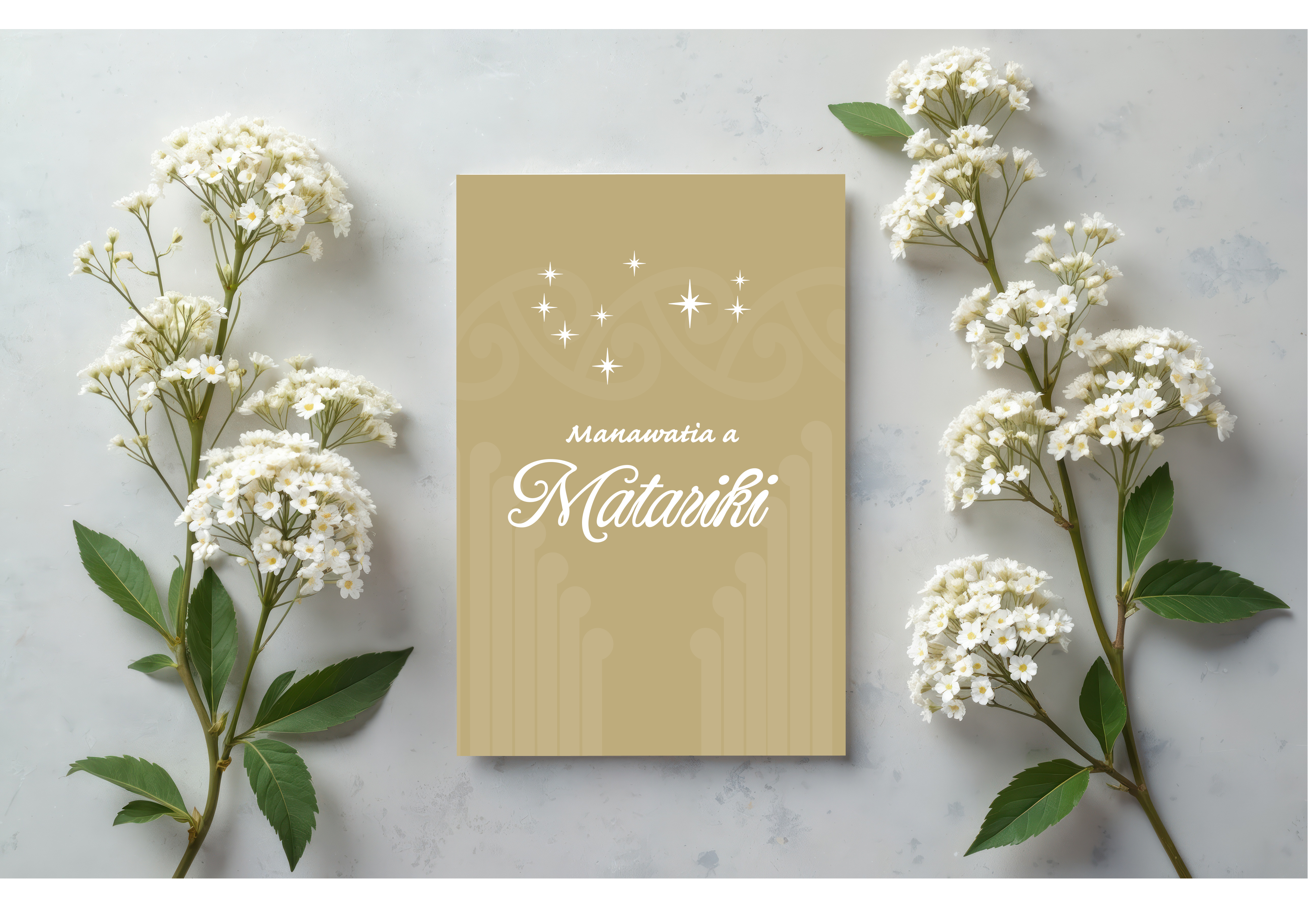 Matariki Greeting Card