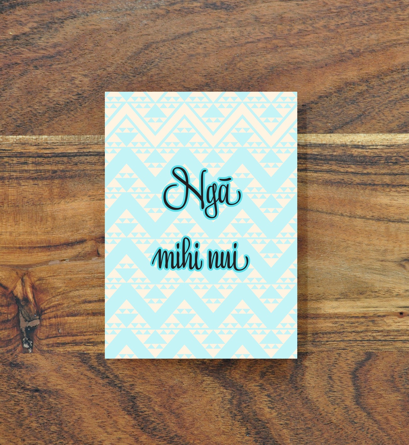 Ngā mihi nui 