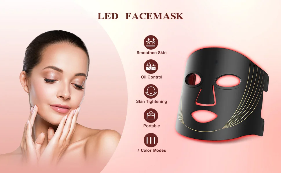 Masque facial LED LUMIJEUNE