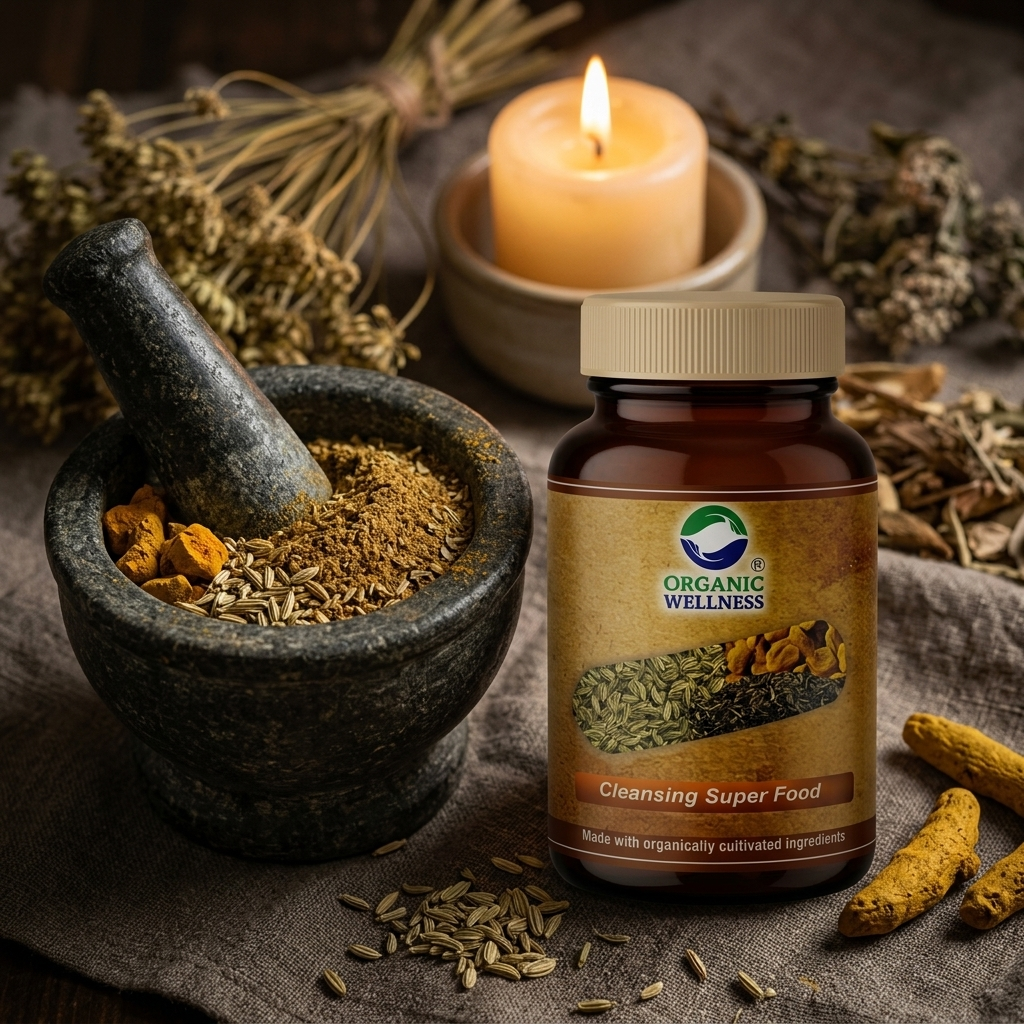 Organic Wellness Detox Plant-Based Dietary Supplement (90 Veg Caps)