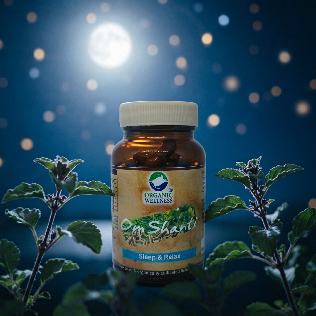 Organic Wellness Om Shanti Plant-Based Dietary Supplement (90 Veg Caps)