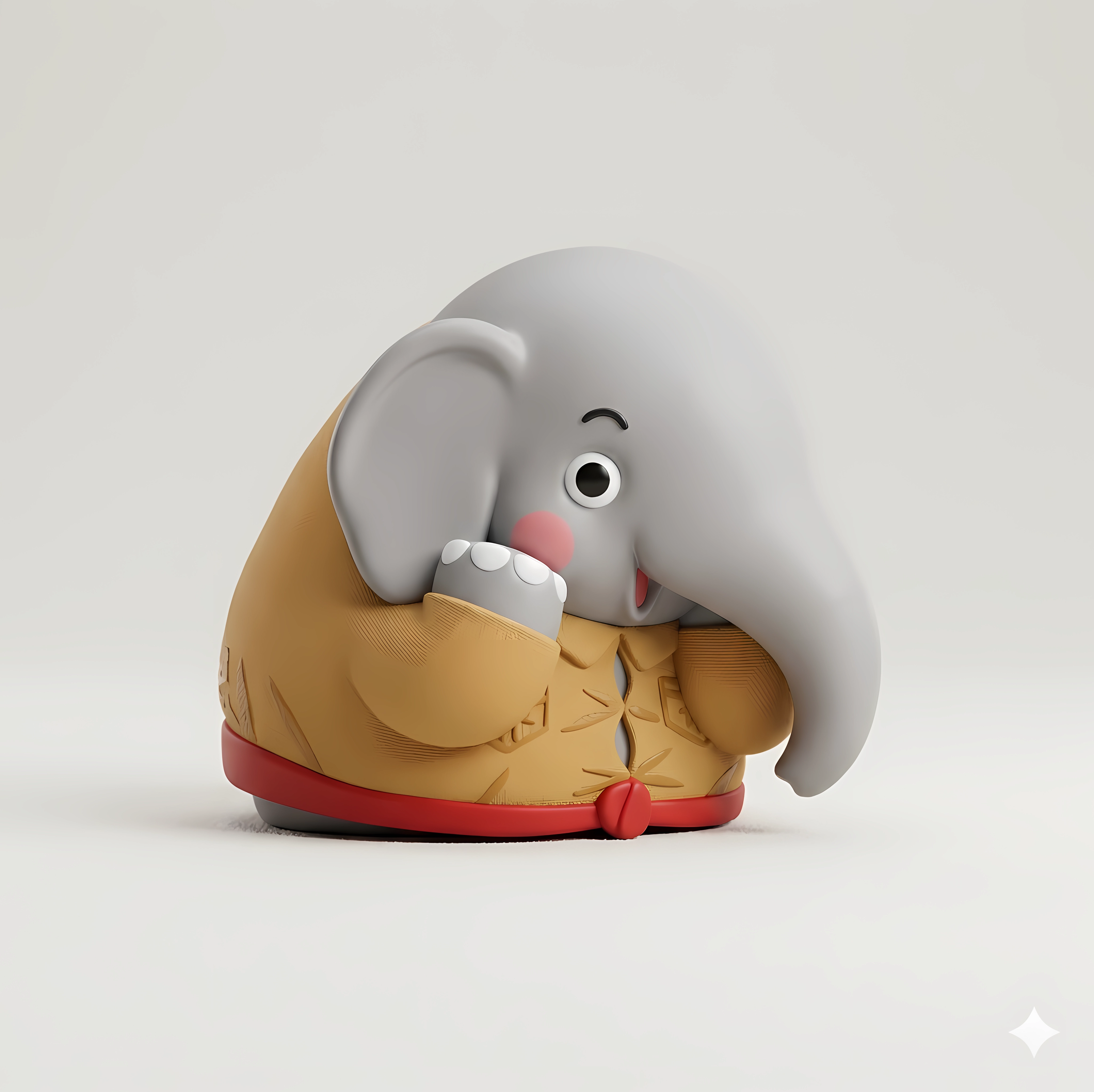 Cute Elephant Figurine