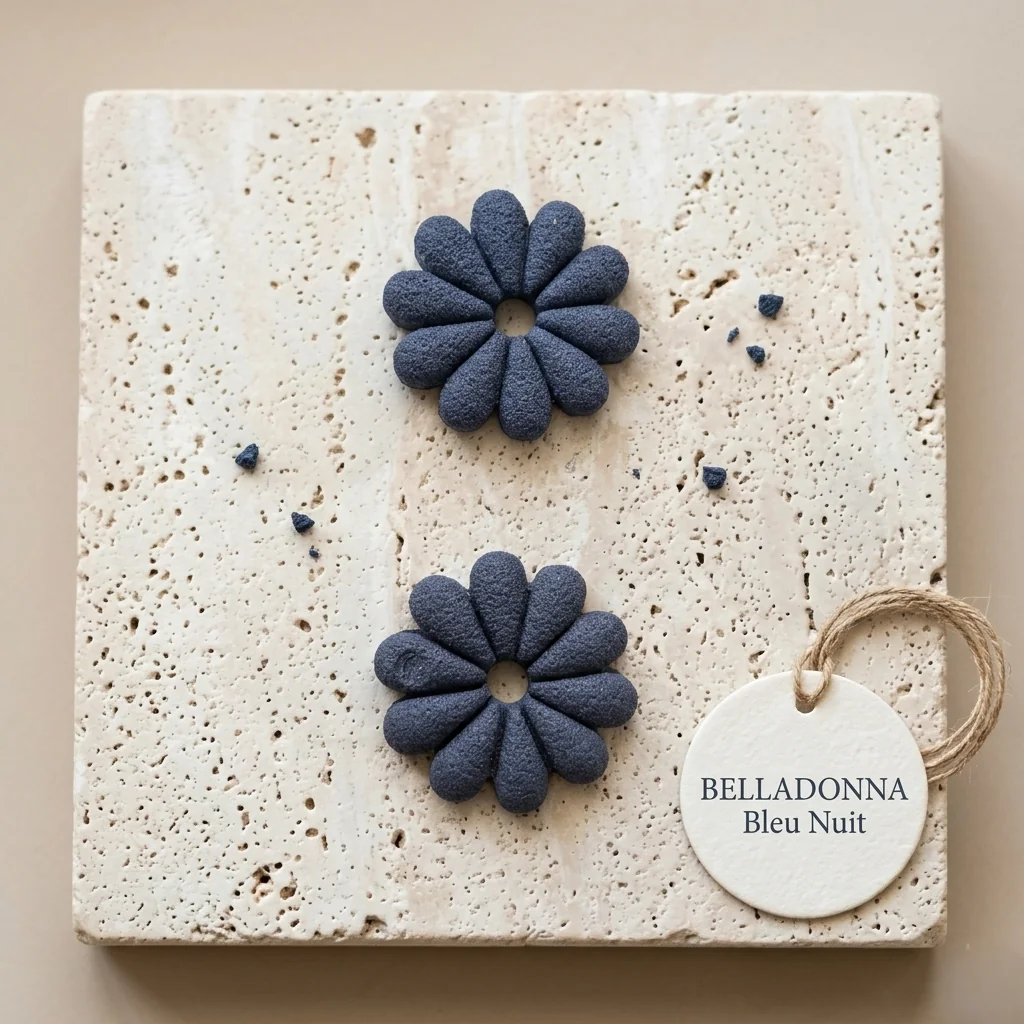 BELLADONNA - Boucles d'oreilles en pâte polymère