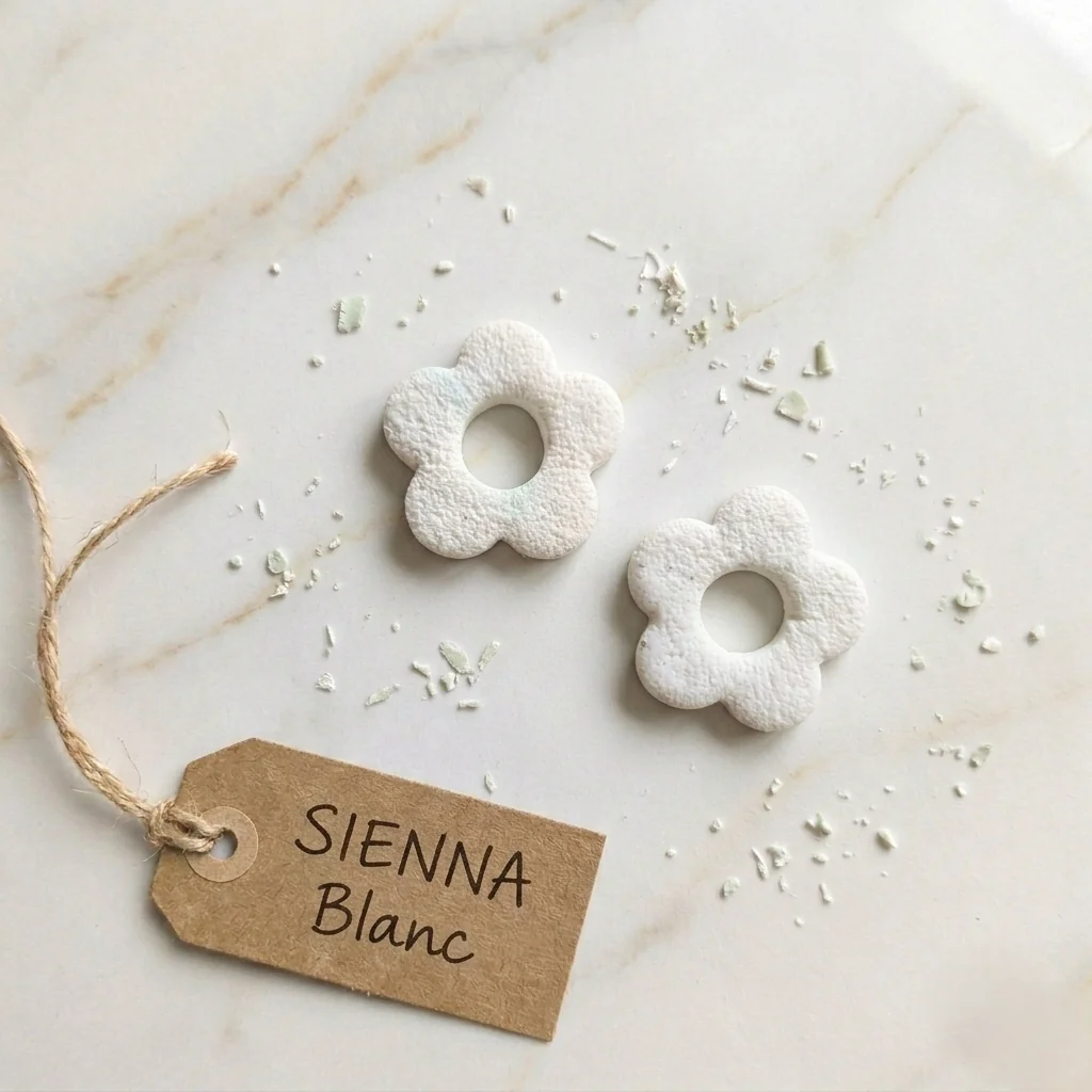SIENNA - Boucles d'oreilles en pâte polymère