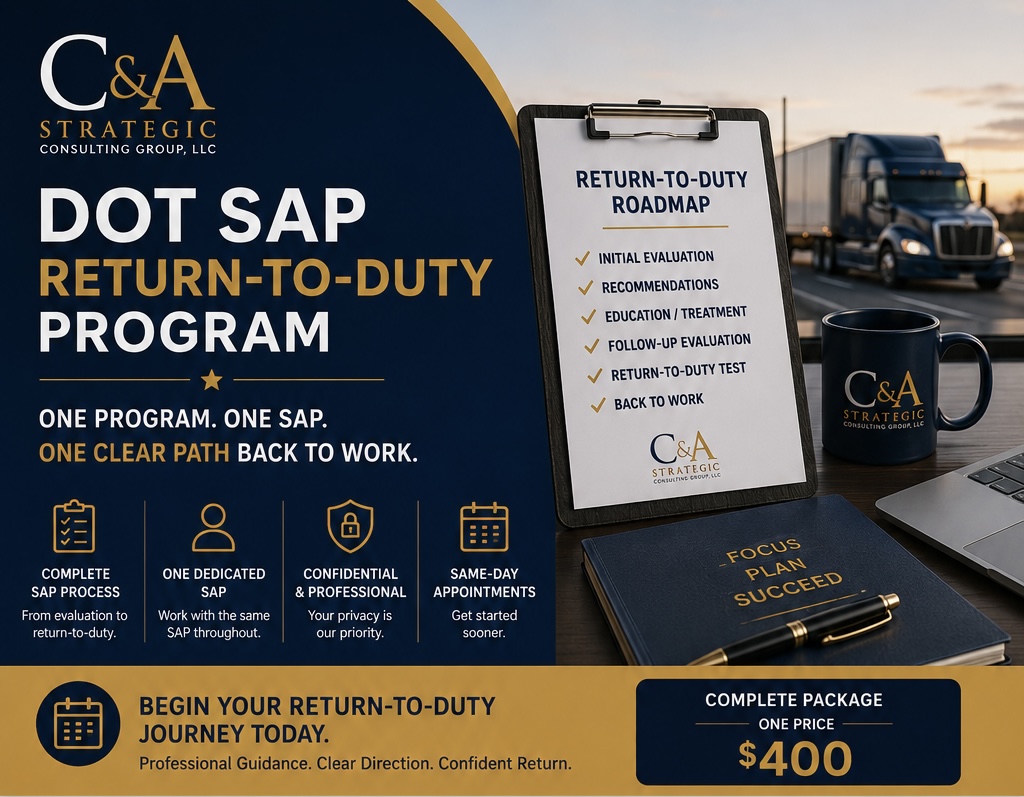DOT SAP Return-to-Duty Program