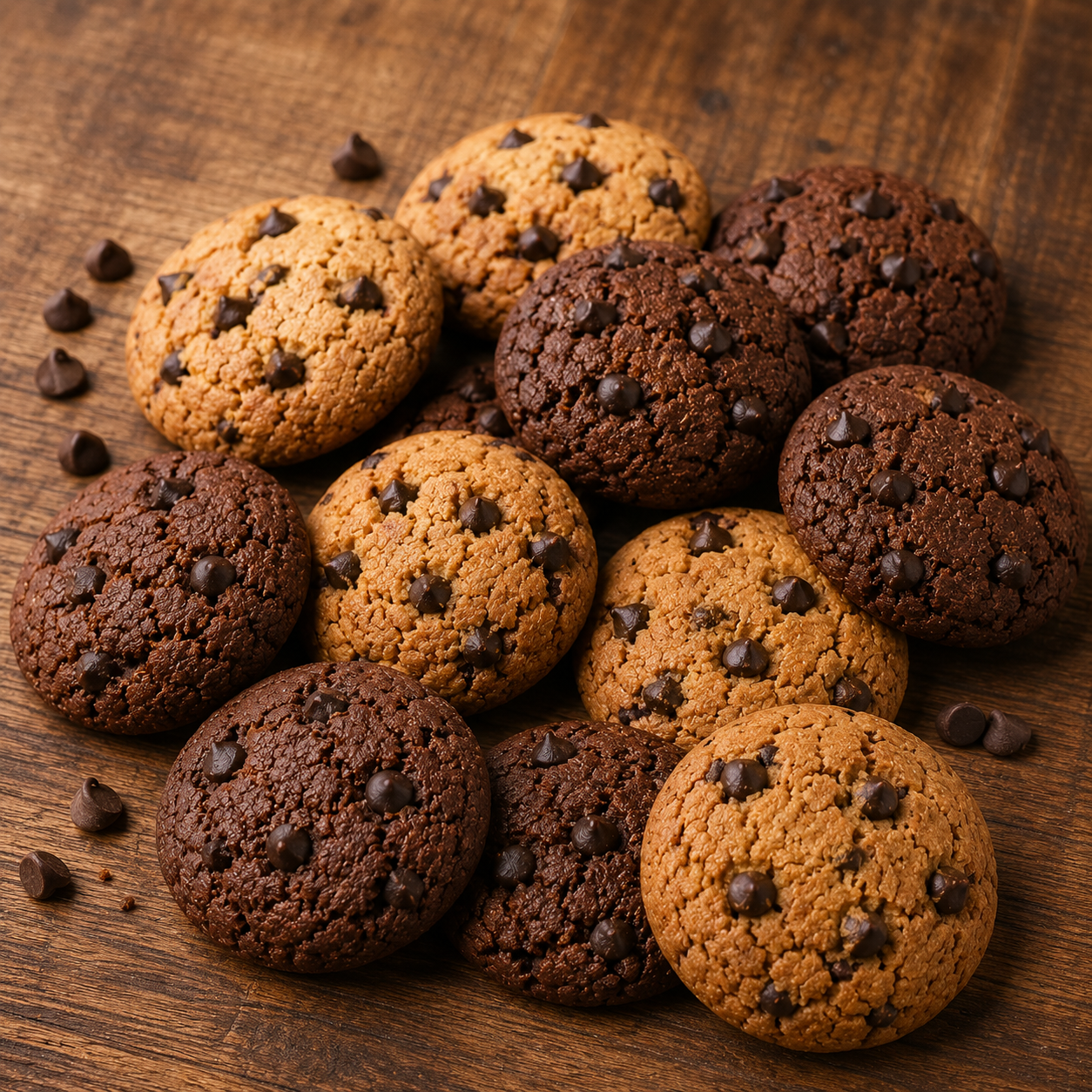 Assorted Choco Chips