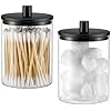 TIPGO Glass Qtip Holder Dispenser