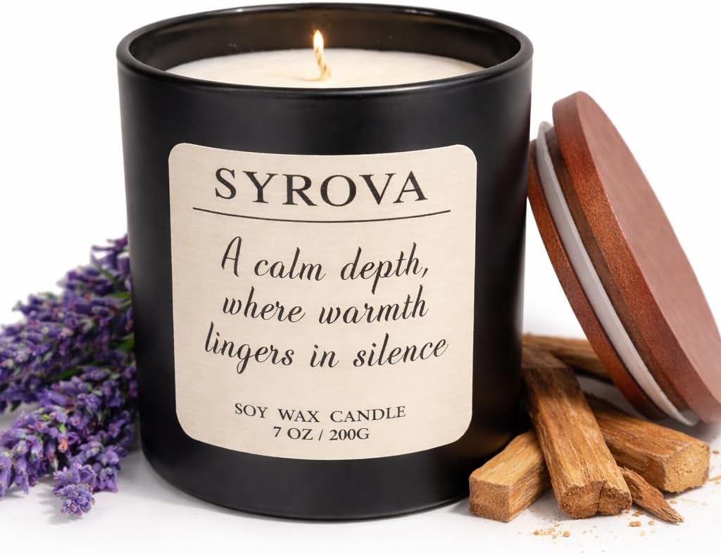 Syrova Soy Wax Candle