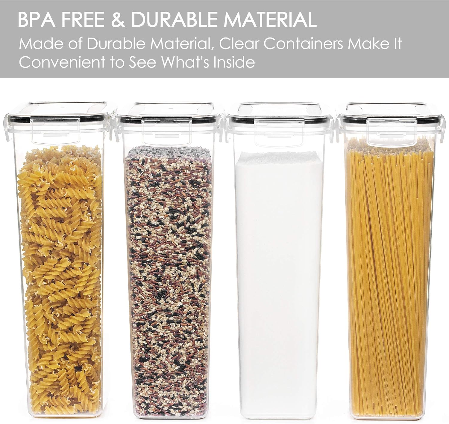 STOREGANIZE Airtight Canisters
