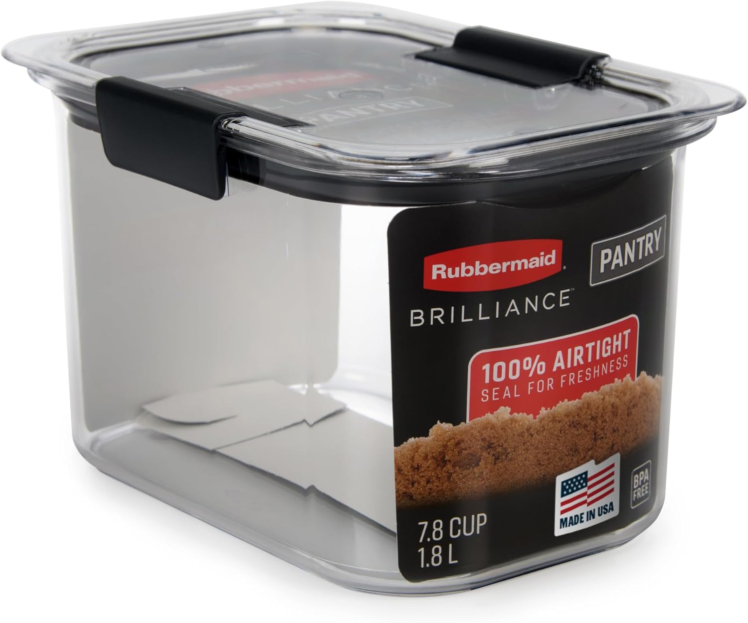 Rubbermaid Brilliance Storage Container