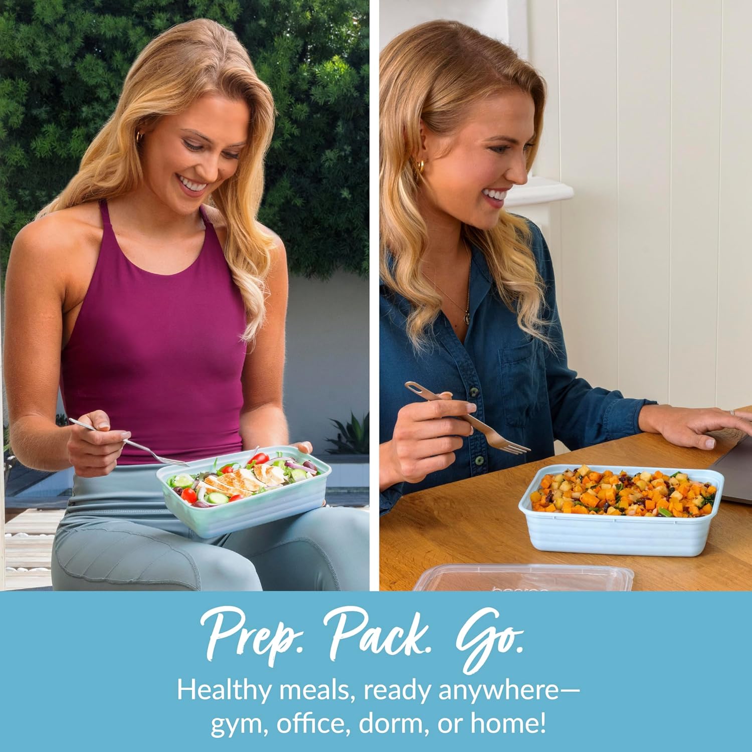 Bentgo 1-Compartment Meal Prep Containers