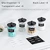 TIPGO Glass Qtip Holder Dispenser