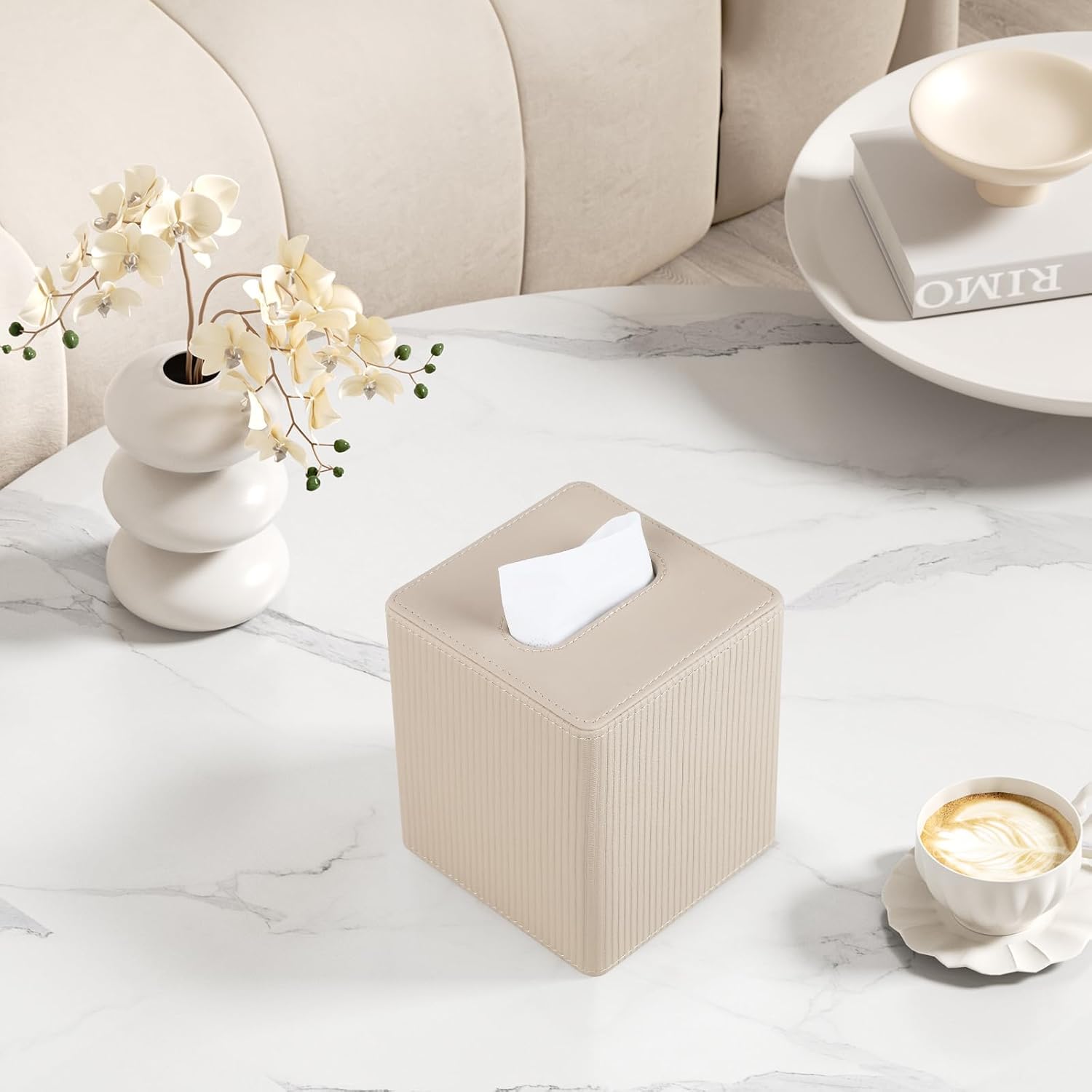 Textured Tissue Box Cover