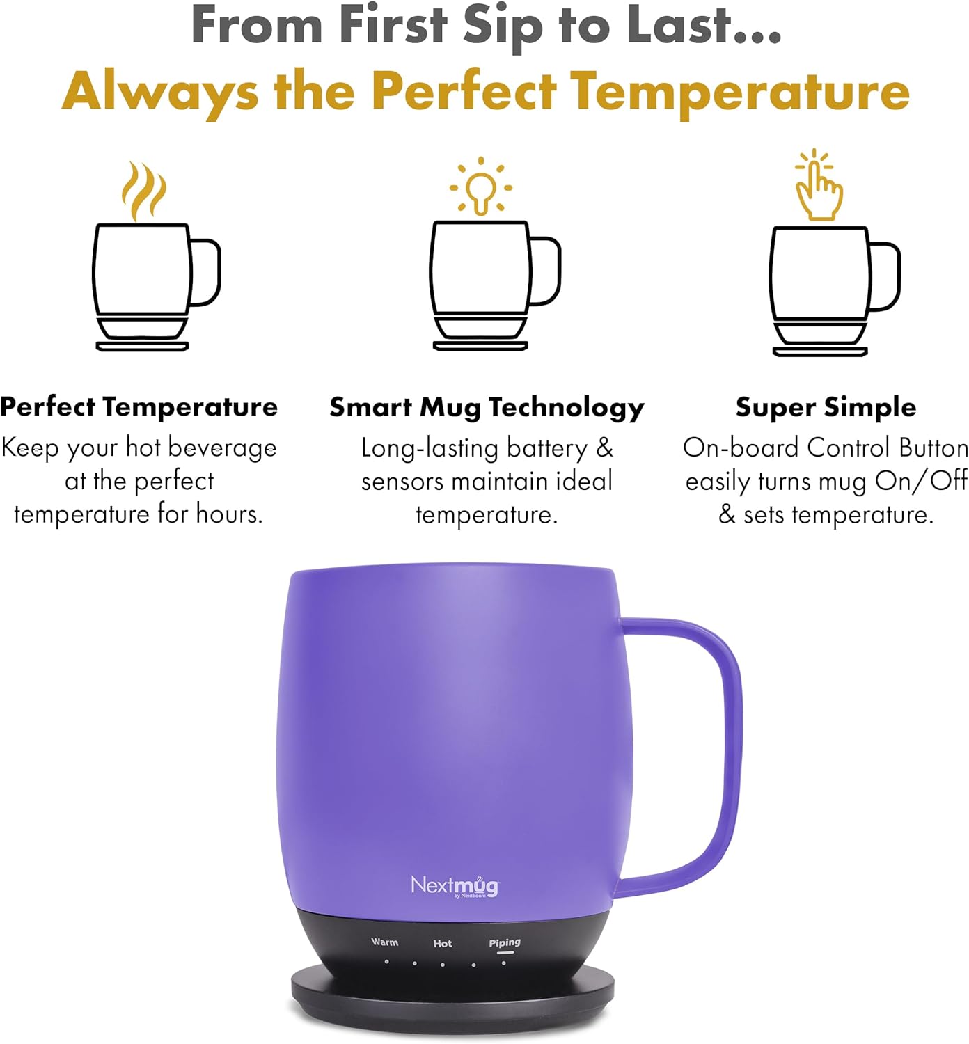 Nextmug Temperature-Controlled Mug