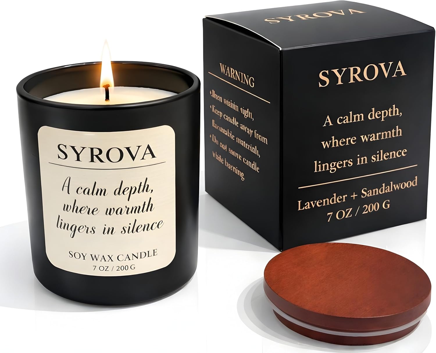 Syrova Soy Wax Candle