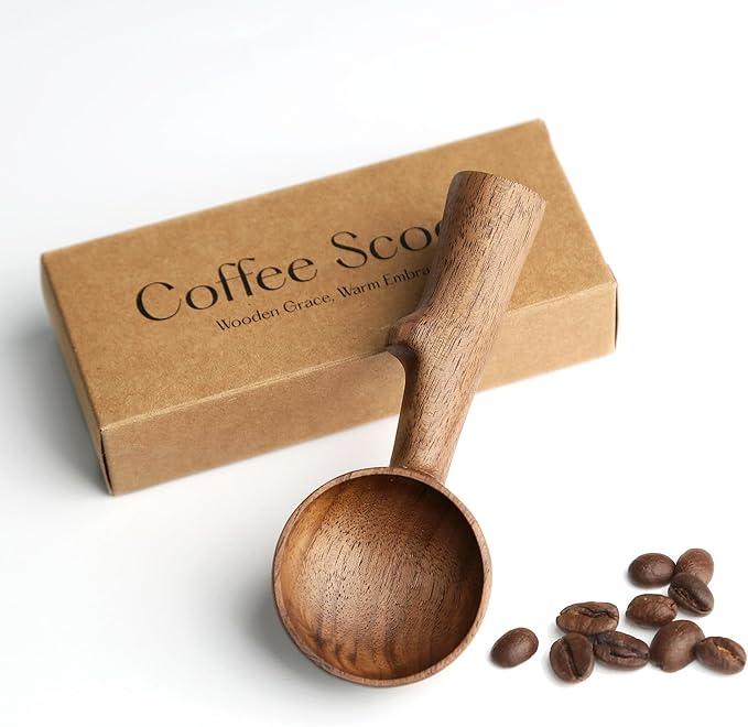 MUVNA Walnut Coffee Scoop