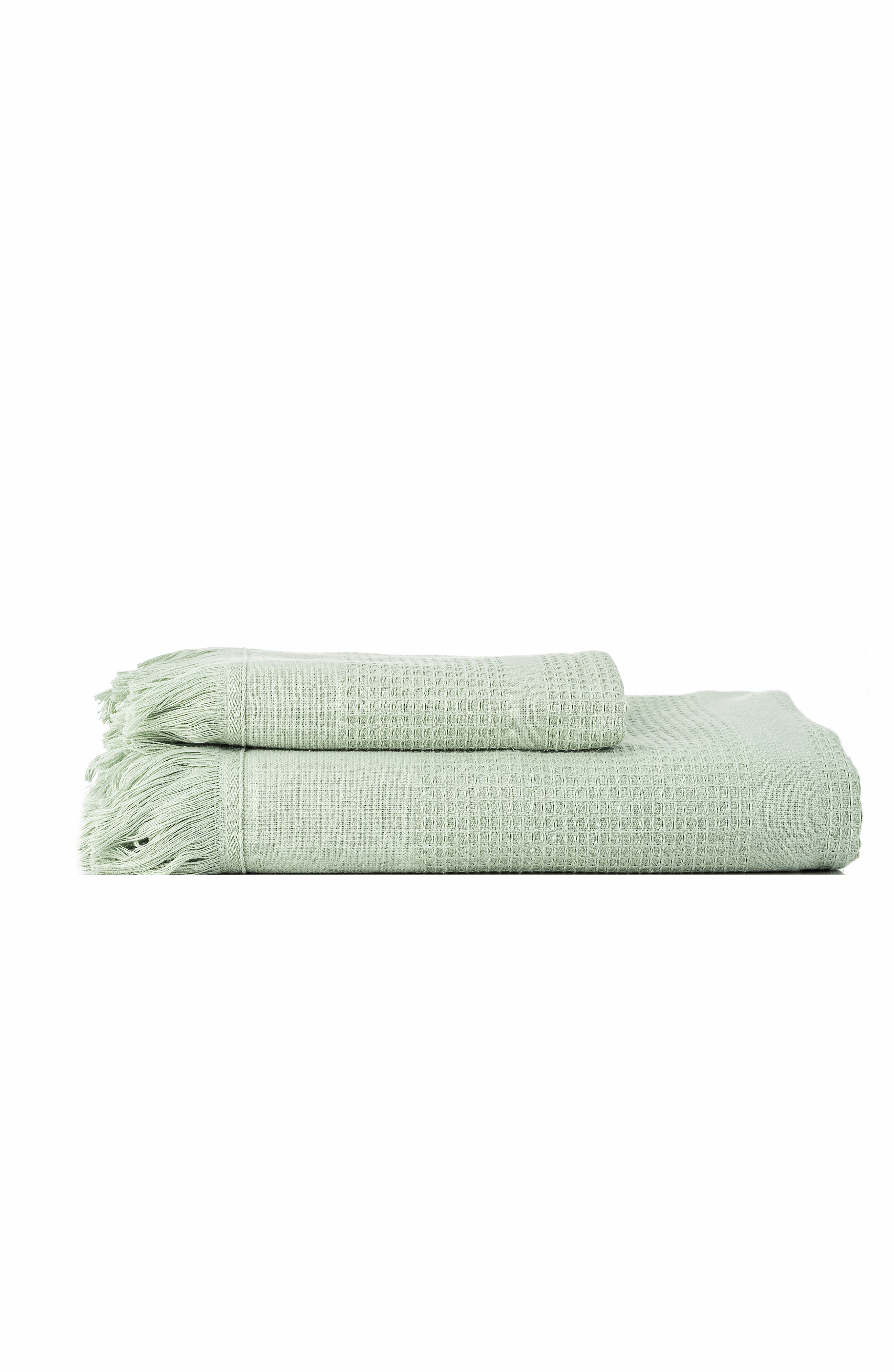 Mint Green Textured Peshtemal Towel