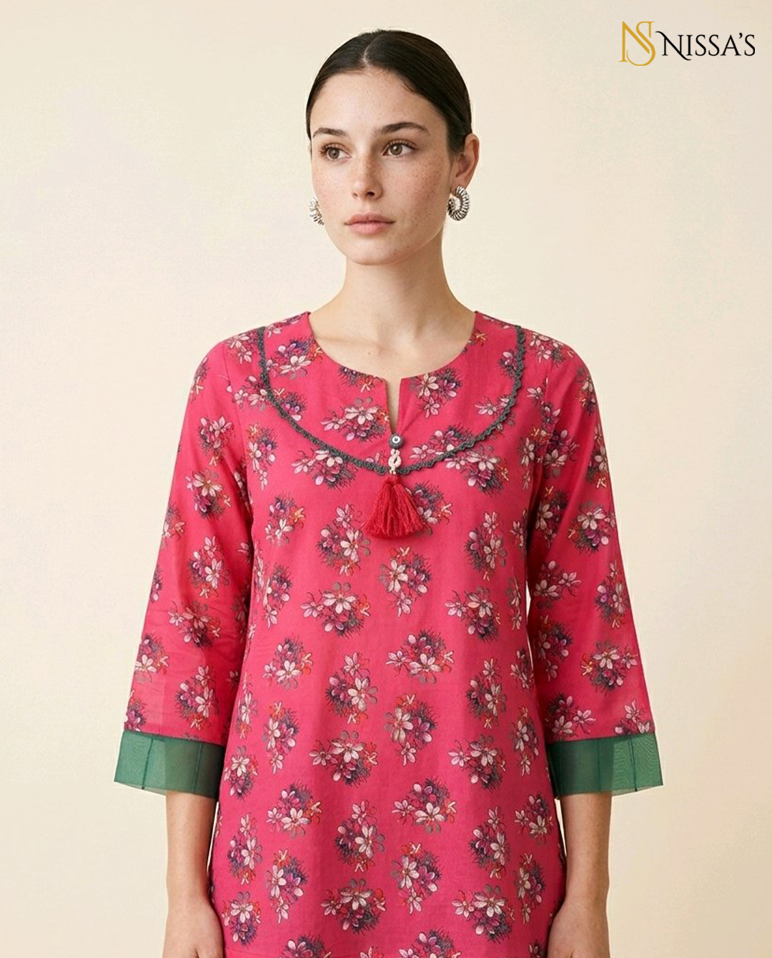 3Pc Printed Suit 