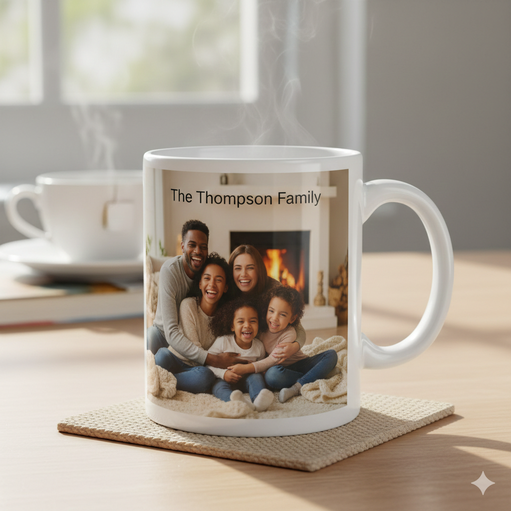 Personalized Family Photo Mug