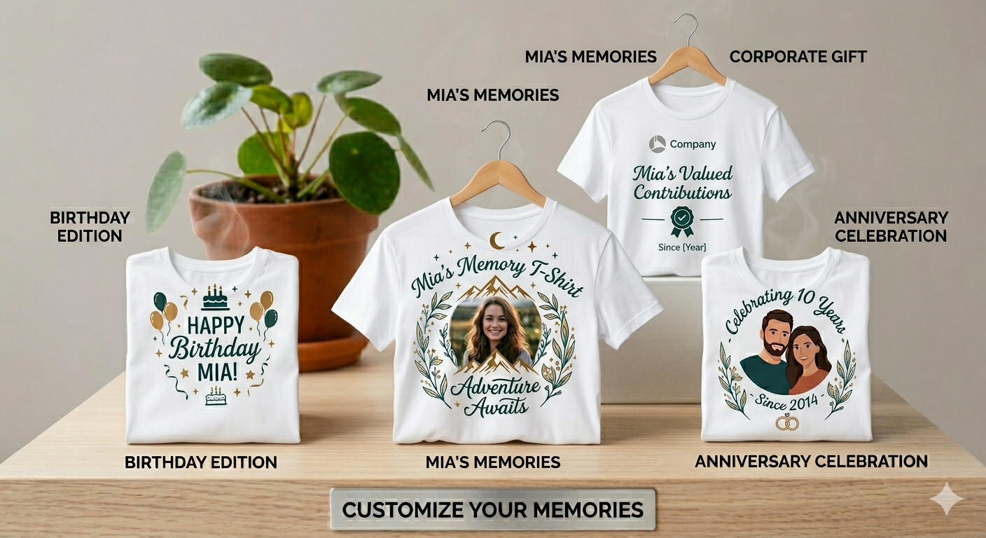 Custom Memory T-Shirts