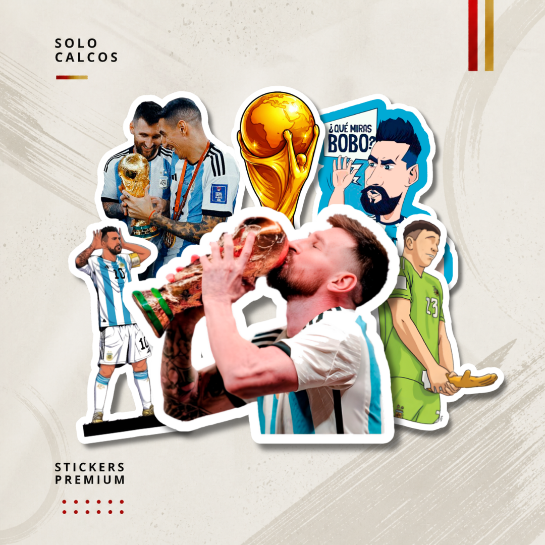 Packs Stickers Temáticos - Selección Argentina