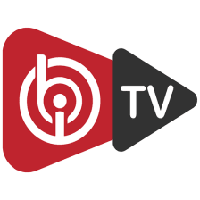 Boutique TV Logo Sticker