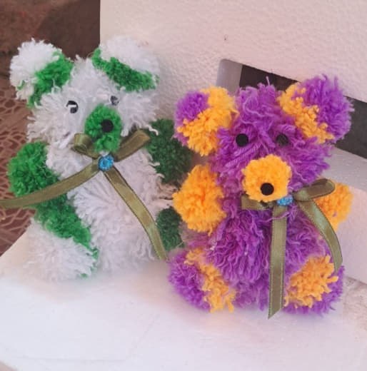 Wool Teddy Bears