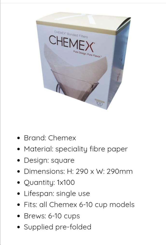 Chemex Filter Papers (100)