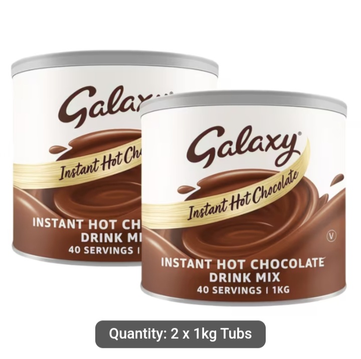 Galaxy Instant Hot Chocolate Drink Mix 2-Pack
