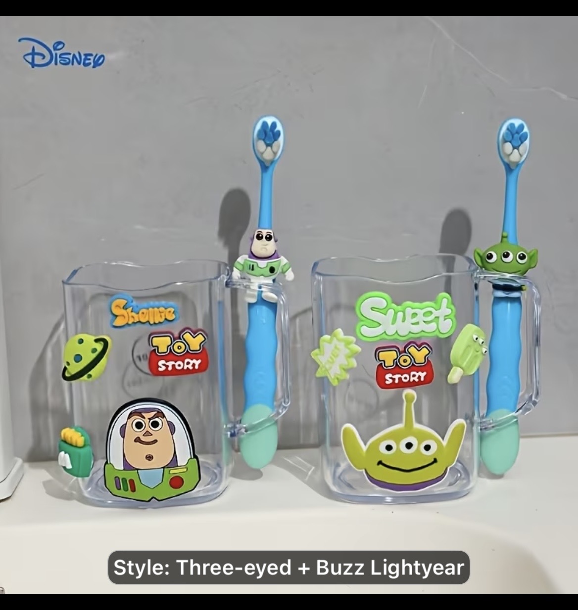 Disney Stitch Toothbrush & Cup Set