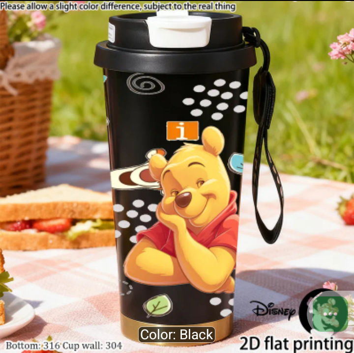 Winnie the Pooh Stainless Steel Travel Mug