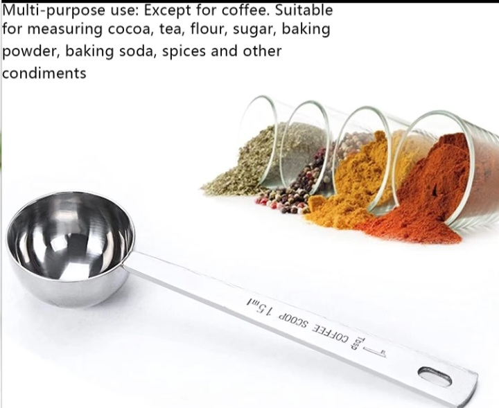 Stainless Steel Coffee Scoop Set