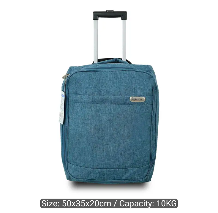 Travel Luggage Trolley with Extendable Handle on wheels