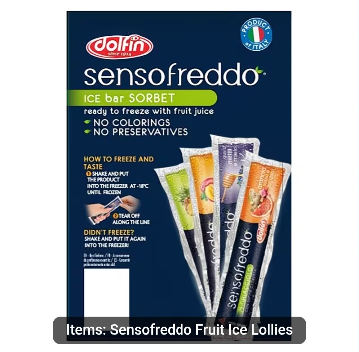 Sensofreddo Ice Bar Sorbet