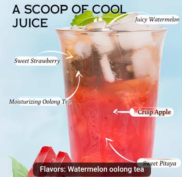 Watermelon Strawberry & Oolong Tea Bags