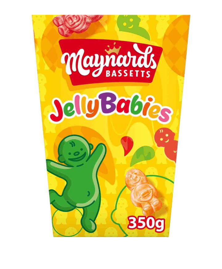 Maynards Bassetts Jelly Babies 350g