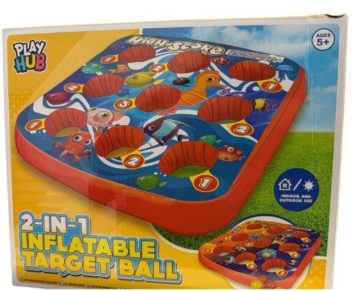 2-in-1 Inflatable Target Ball