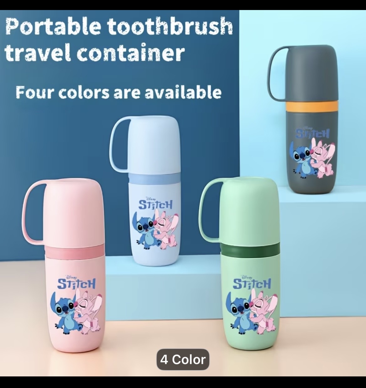 Portable Toothbrush Travel Container