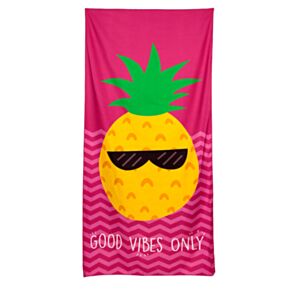 Unicorn Vacation Vibes Beach Towel