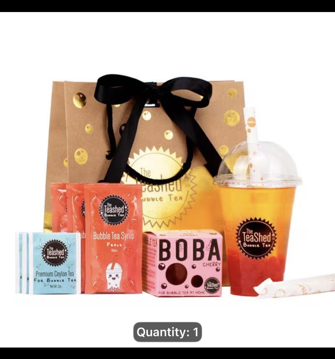 The TeaShed Bubble Tea Gift Set