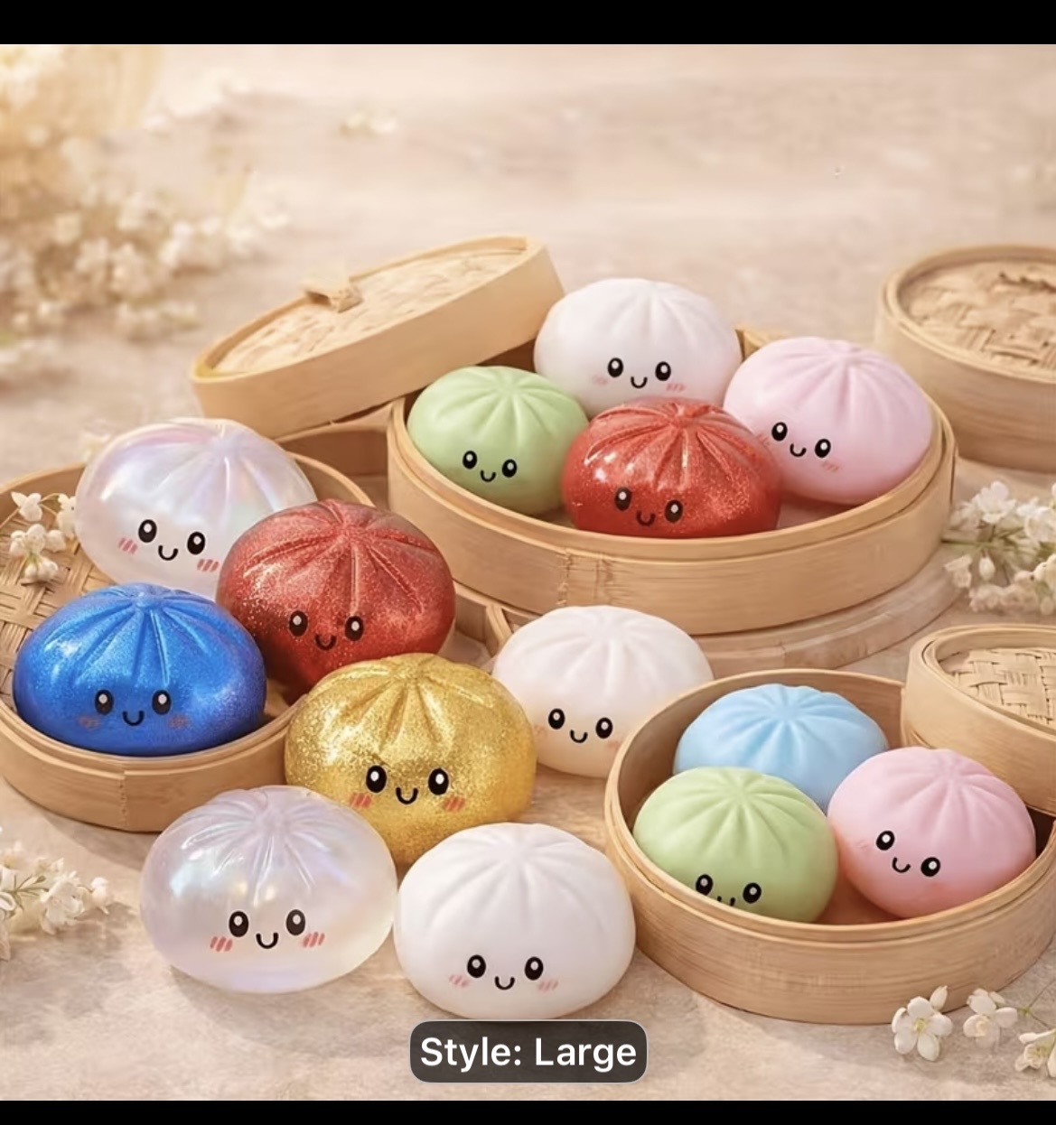 Cute Bun Squishy Toy