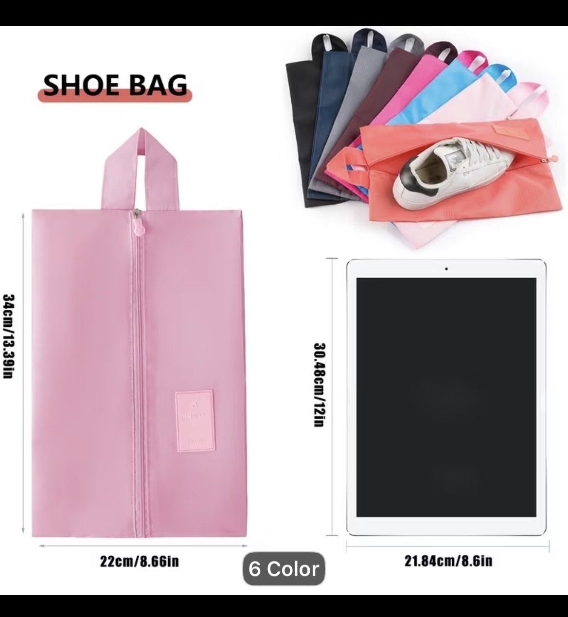 Portable Shoe Bag