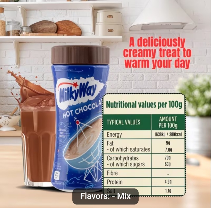 Bounty Coconut Hot Chocolate Mix