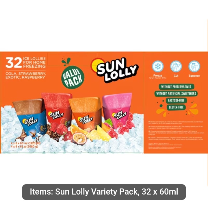 Sun Lolly Variety Pack